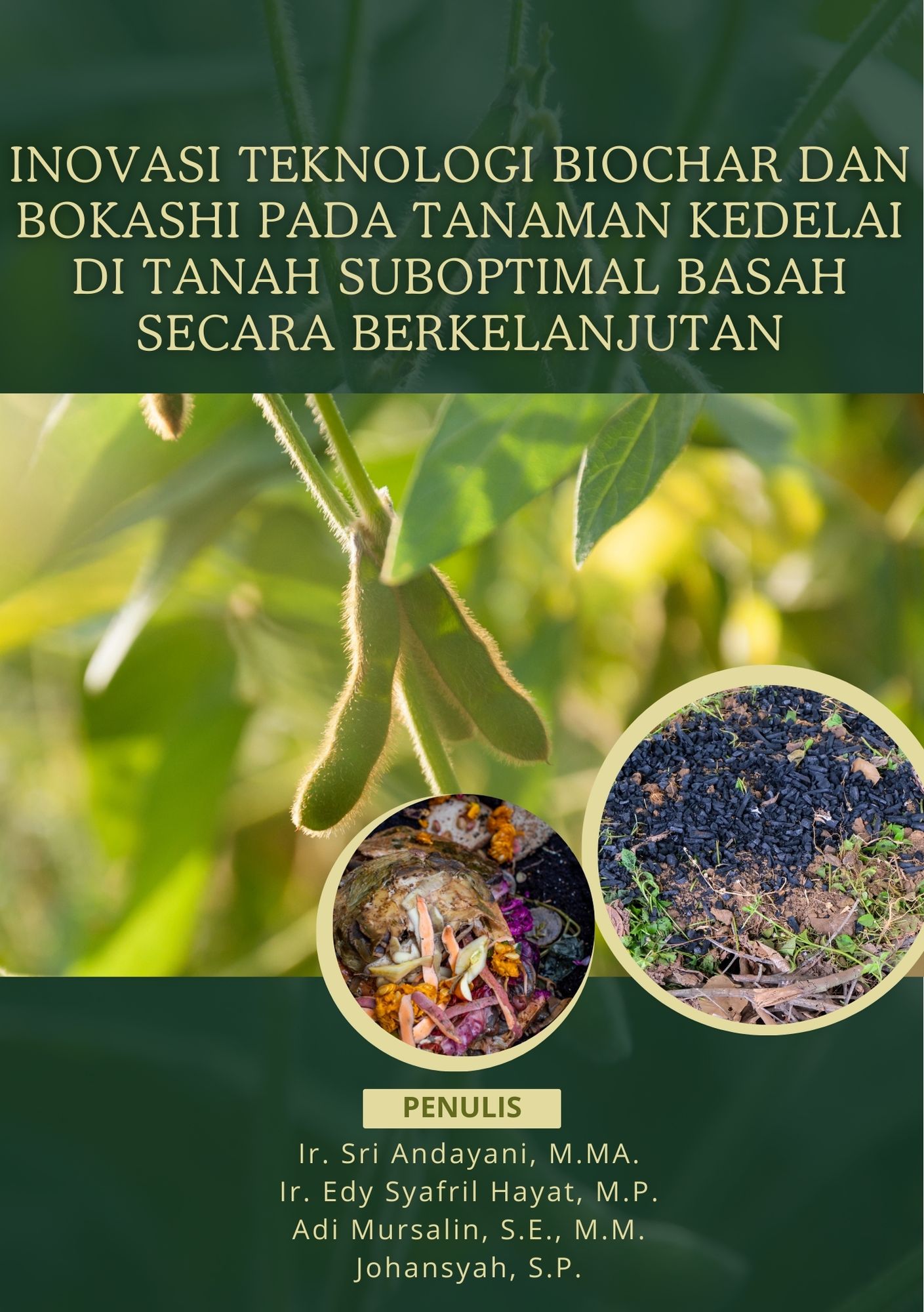 INOVASI TEKNOLOGI BIOCHAR DAN BOKASHI PADA TANAMAN KEDELAI DI TANAH SUBOPTIMAL BASAH SECARA BERKELANJUTAN